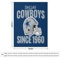 thumbnail image 2 of Football Cowboys Throw Blanket for Women, Men - Super Soft Plush Blanket Throw Fleece Blanket Animal Blanket, 2 of 5