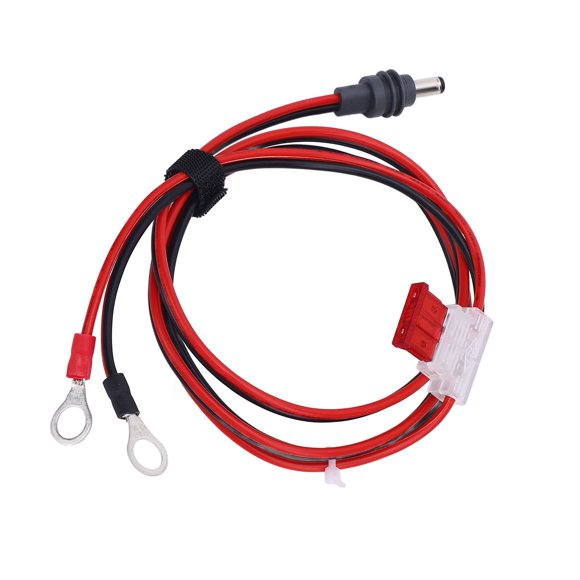 for Dish O Ring DC Charging Cable, DC Power Cable O Ring, Rubber Copper Power Cord for Dish Antennas, Providing Simple Power Solution