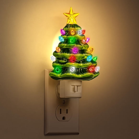 Luz Nocturna JandCase Árbol de Navidad 3000K para Niños 1 Unidad