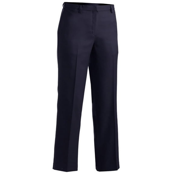 Edwards Garment Womens Microfiber Flat Front Dress Pant - 8532