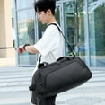 thumbnail image 5 of NSESSHome Gym Duffle Bag Large Sports Bags Travel Duffel Bags With Shoes Compartment Overnight Bag Men Women, 5 of 7