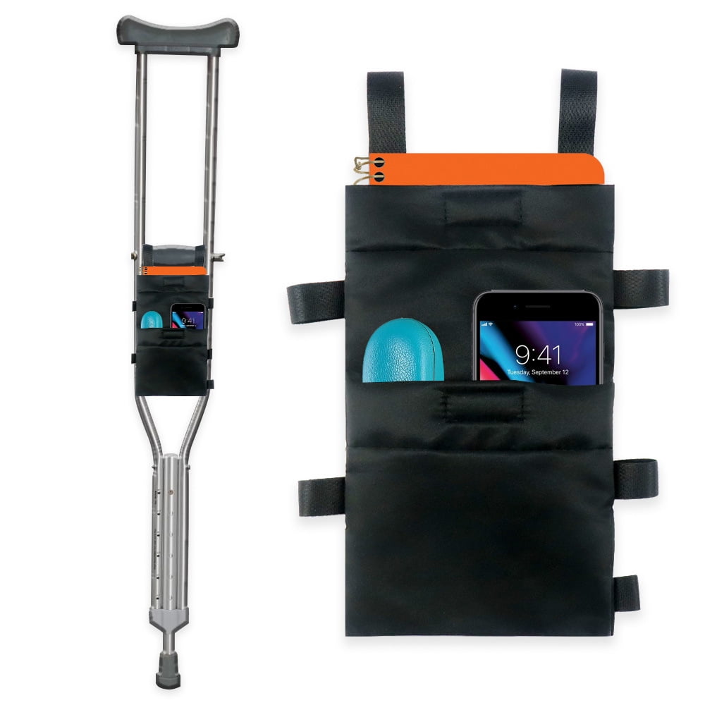 Underarm crutches storage bag portable crutches water bottle bag Underarm crutches storage bag