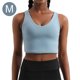 thumbnail image 5 of Qarigey Camisola de Yoga para mujer, camisolas deportivas de verano, chalecos de moda para chicas, chaleco con sujetador, ropa deportiva superior, Prendas para la parte del cuerpo Cielo azul METRO Qarigey AP011446-10, 5 of 6