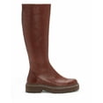 thumbnail image 2 of Vince Camuto Phrancie Chocolate Craving Knee High Platform Leather Tall Boot, 2 of 5