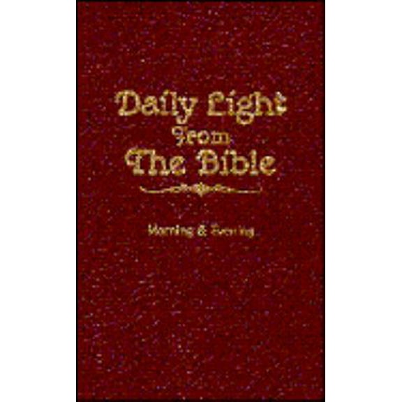 Pre-Owned Daily Light from the Bible (Paperback) 0916441628 9780916441623