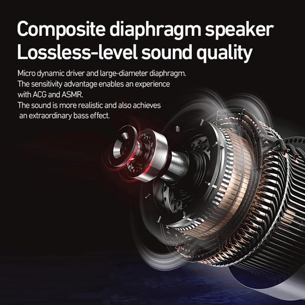 SP9D True Wireless Earbuds, Bluetooth 5.3, IPX5 Waterproof, Built-in Mic, LED Display, Wireless Charging Case