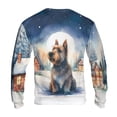 thumbnail image 2 of Hello Winter Scottish Terrier Welcome Snowy Night Watercolor Vintage All Over Print 3D Sweatshirt Unisex Merch Scottie Dog Lover Gifts - 01011, 2 of 6