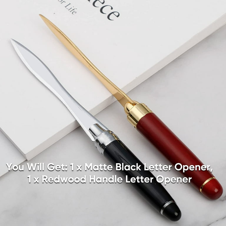  4 Pieces Letter Opener Knife Stainless Steel Envelope