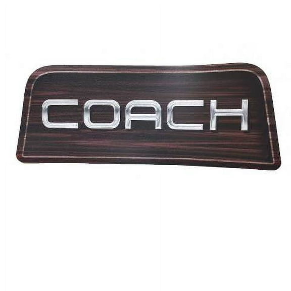 Coach Pontoon Boat Kickpad Mat | 22 5/8 x 8 1/2 Inch Woodgrain