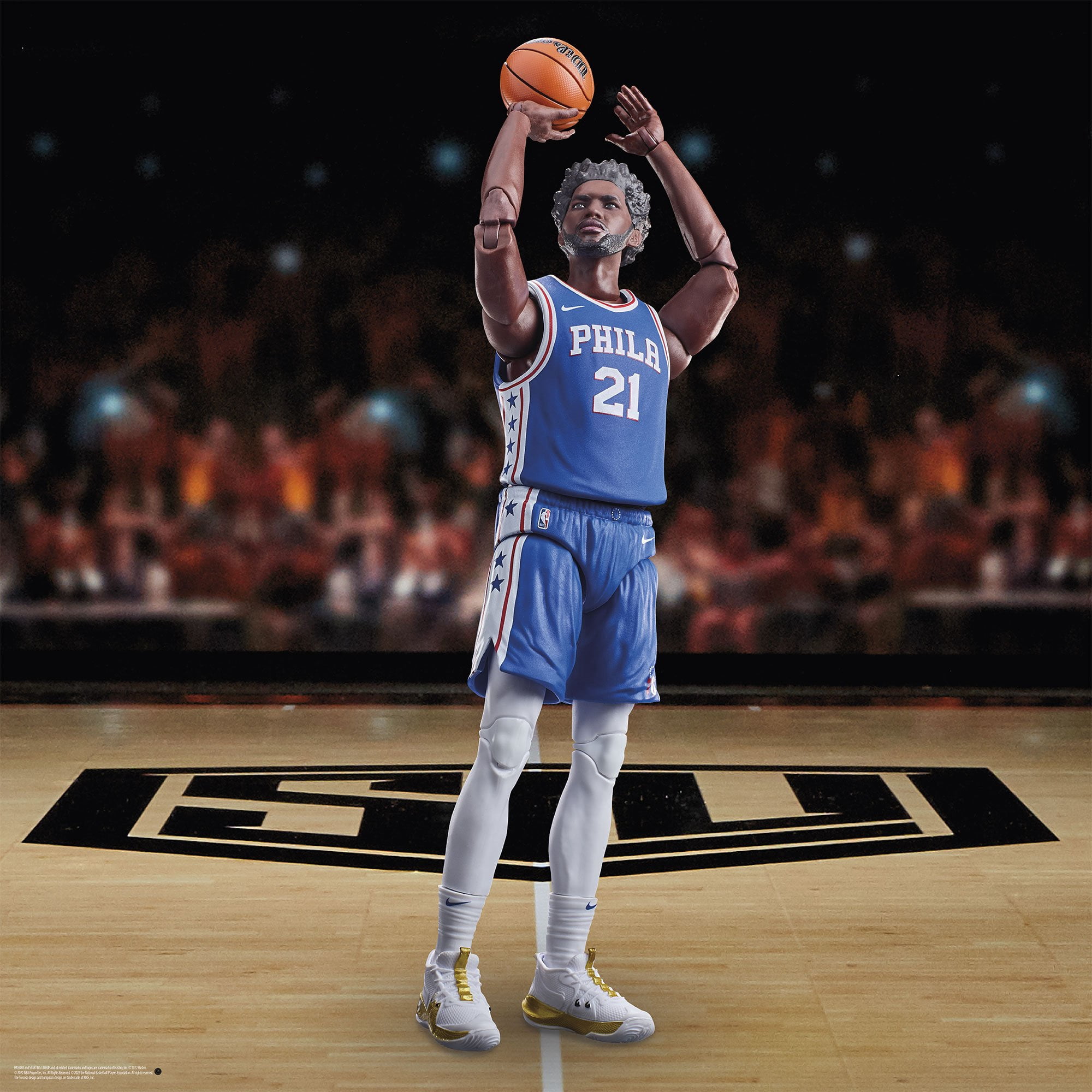 Hasbro, NBA Basketball Series 1 Joel Embiid Action Figure, 6
