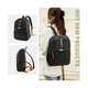 thumbnail image 2 of Mochila Para Laptop Mujer, Antirrobo Malubero Negra, 2 of 5