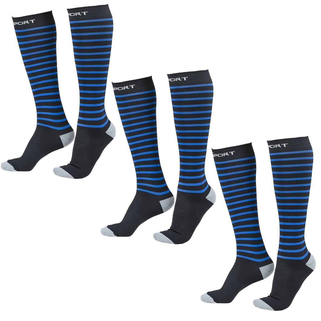 Download Abco Tech (3 Pairs) Sports Compression Socks Women Men ...