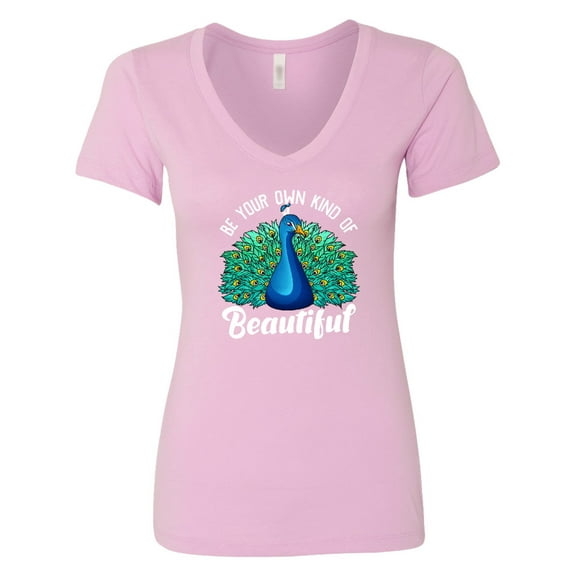 Inktastic Peacock Women's V-Neck T-Shirt