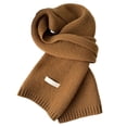 thumbnail image 3 of Daznico Elegant Knitted Scarf Warm Winter for Fashionable Everyday Wear Soft and Cozy Unisex Neck Wrap Versatile Lightweight Style for All Seasons and Occasions,One Size, 3 of 3