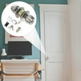thumbnail image 4 of Jiandong Spherical Lock Stainless Steel Bedroom Door Knob with Lock and Key(6.3X2.09X2.09Inch), 4 of 10