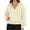Yellow, variant on Arlun Womens Zip up Cropped Hoodies Long Sleeve Drop Shoulder Drawstring Hooded Sweatshirts Casual Comfy Cute Puff Sleeve Full Zipper Crop Jackets Fashion Fall Outfits 2025 Pink XL