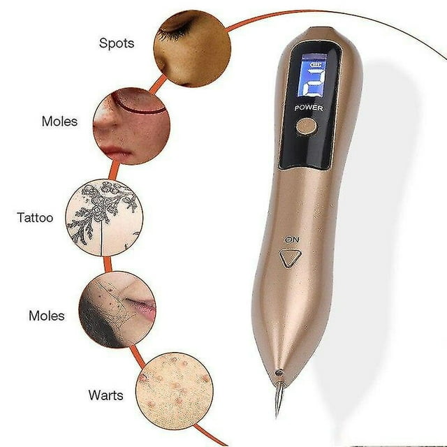 Limpiadores faciales con bolígrafo láser de plasma de 9 niveles para eliminación de lunares