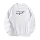 thumbnail image 3 of Sudadera de cuello redondo para mujer, suéteres de cuello redondo de ajuste relajado de invierno para desplazarse XL, 3 of 7