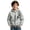 #1 Grey, variant on Ticikt Kids Viking Zip Up Hoodie Boys Norse Mythology Hooded Jacket with Wolf Print Warm Quilted Outerwear for Winter Adventure and Halloween Costume