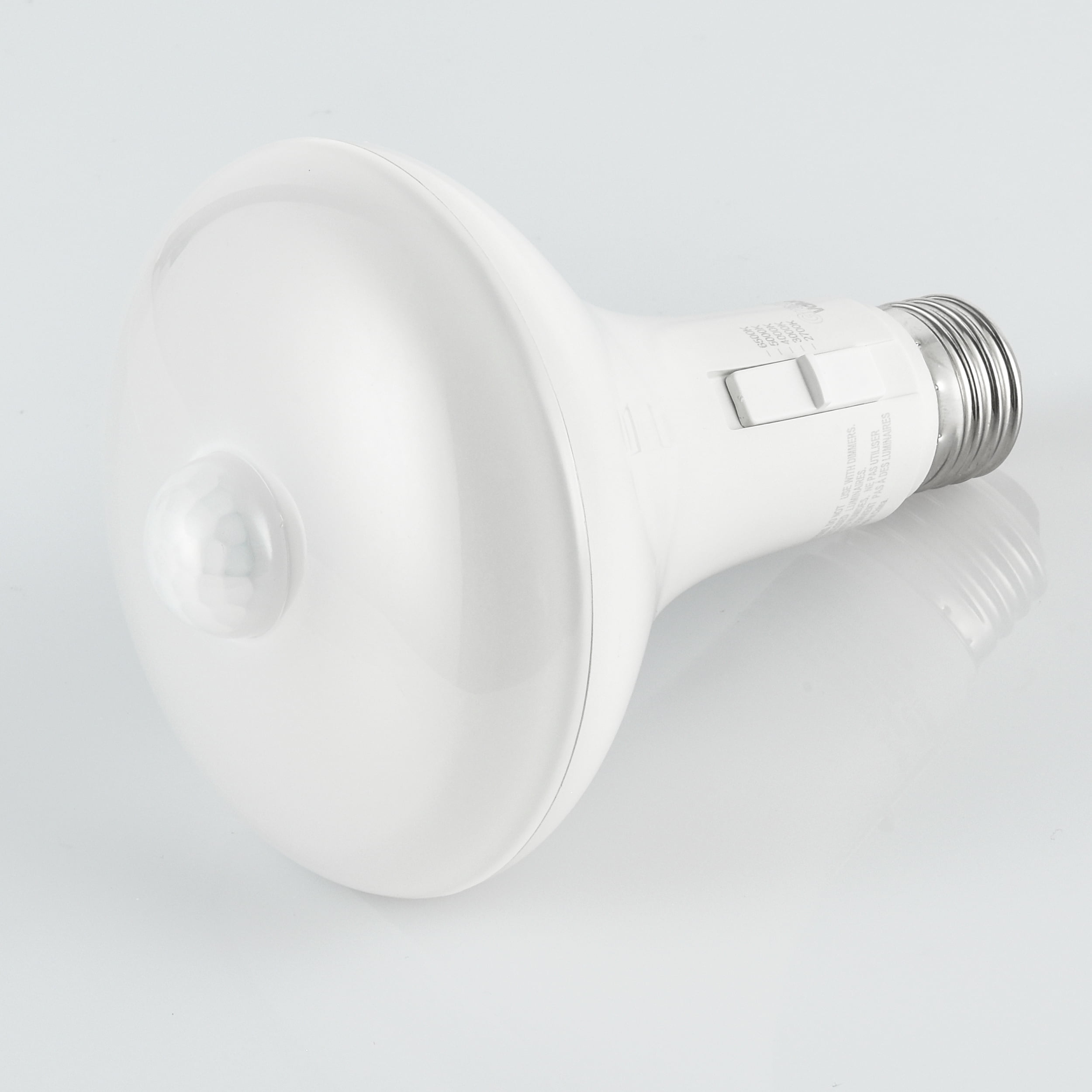Great Value BR30 Motion Sensor LED Flood Light Bulb, 65W Equivalent, 5CCT Selectable, 850 Lumens, E26 Base