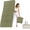 Turquoise, variant on Foldable Yoga Mat for Travel - 75"x31.5" Large POE Exercise Mat with Storage Pouch, Fits Suitcase & Backpack,6mm Non-Slip Surface for Yoga, Pilates, Gym & Outdoor Workouts