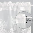 thumbnail image 4 of Nvzi 2Pcs White lace curtains -29 × 24 inch short curtains, transparent lace curtains, lace short curtains suitable for retro farmhouse decoration, 4 of 4