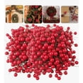 thumbnail image 1 of Xtellar 400 Piezas De Cerezas Artificiales, Adornos Para Árboles De Rojo 400pcs, 1 of 1