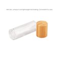 thumbnail image 5 of Vidrio Enrollables De 10 Ml Para Botellas De Rodillo De Vidrio De Aceite Esencial, Contenedor Recargable Con Tapa De Bambú 2 Botellas Vogacara CE008864-02, 5 of 5