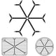 thumbnail image 4 of 2 uds correas de soporte para sábanas, pinzas para sábanas entrecruzadas ajustables banda elástica sábana ajustable sujetar tirantes pinzas, 4 of 5