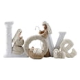 thumbnail image 2 of Set De Natividad Estatuilla De Navidad Decoración Para El Hogar Resina Sagrada Familia Regalo paz Salvador Estatuilla de la Natividad, 2 of 10