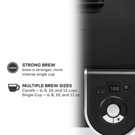 Keurig - K Duo Special Edition Single Serve K-Cup Pod Coffee Maker - Silver
