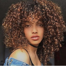 Brown afro wig walmart deals