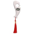 thumbnail image 1 of Contador de Cuentas Digital Forma de Pez Silencioso Contador de Cuentas de Oración Portátil para Meditación Relajarse Blanco, 1 of 12