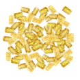 thumbnail image 1 of Milaget 100 Pcs Perles Dreadlocks Bagues Dreadlocks pour Mascarade Femmes Hommes Fête Or, 1 of 9
