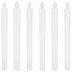 thumbnail image 1 of 6pcs Flameless Candle Flickering Smokeless LED Candles for Home Wedding Christmas Decoration Without Battery Warm White Light White, 1 of 5