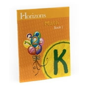 Horizons Kindergarten Math Student Book 1 by Alpha Omega Publications (Paperback)