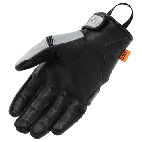 MSR Gravex Gloves w/D3O Leather Adventure Street Motorcycle Grey Large