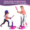 thumbnail image 2 of Set T-Ball TOMLEON para niños de 1 a 3, 3 a 5, 5 a 8 años con bate, camiseta y pelotas, 2 of 9