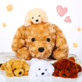 thumbnail image 1 of Perro de peluche Skylety Golden Retriever con cachorros, 5 unidades, 1 of 7