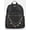 Black Metallic Heart, variant on MNYC Women's Chain Pocket Dome Backpack Black Metallic