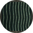 thumbnail image 1 of Ahgly Company Indoor Round Abstract Light Blue Modern Area Rugs, 8' Round, 1 of 4