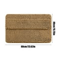 thumbnail image 4 of Yhmxh Chenille Bathroom Rug Mat, 24 x 16 Extra Soft Non Slip Absorbent Water Bath Rug, Quick Dry Machine Washable Chenille Shaggy Shower Mat, Bath Mat for Bathroom Floor, Home Decor Accessories, 4 of 7