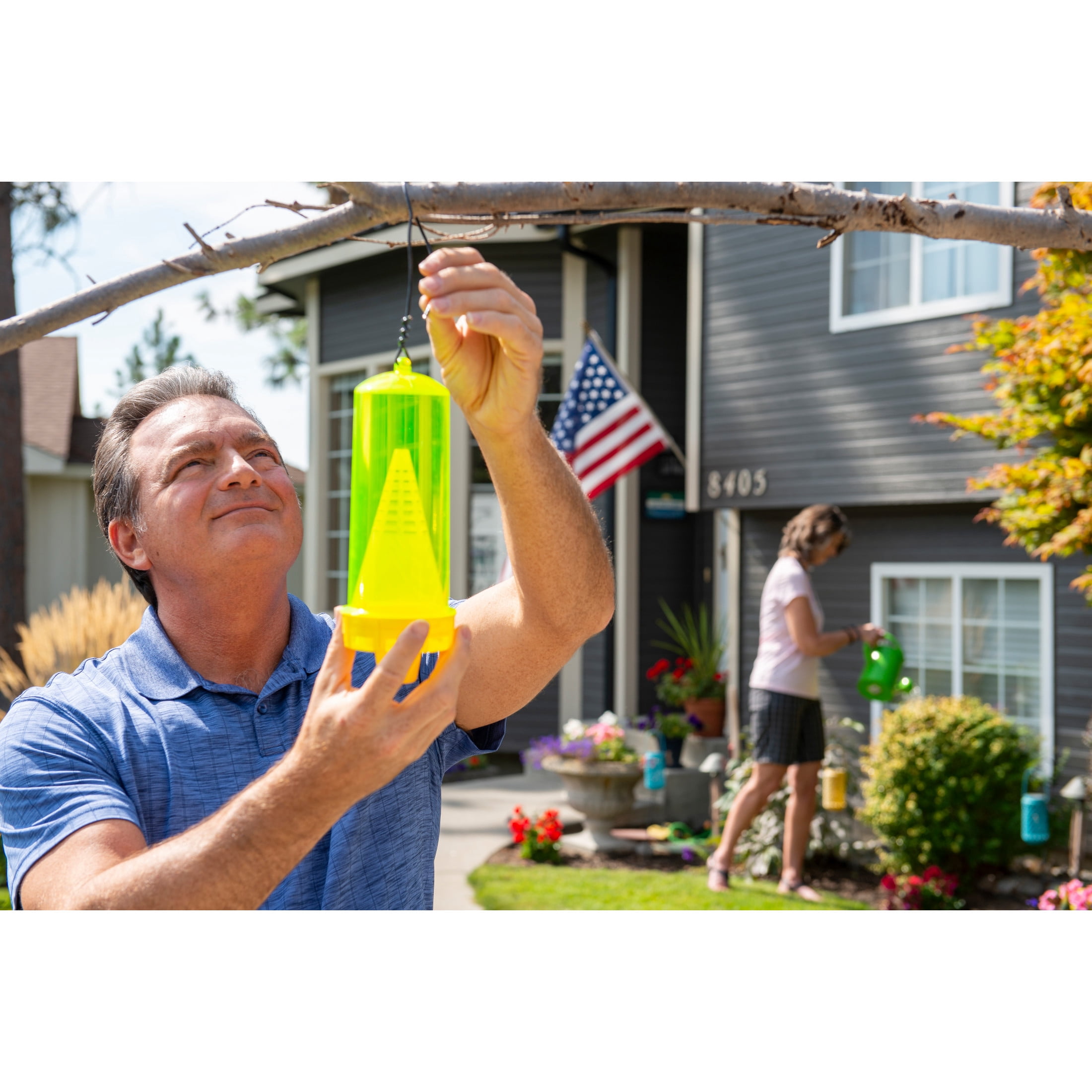 (3 pack) RESCUE! Reusable Yellowjacket Trap, 1 Trap