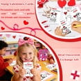 thumbnail image 4 of Tarjetas de San Valentín Jamuss con jerga, 48 unidades, para niños, 4 of 7