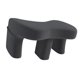 thumbnail image 2 of Almohada de lectura con soporte para espalda y bolsillos laterales, antideslizante, de espuma viscoelástica, ideal para sofá, suelo, sofá, sala de Gris, 2 of 8