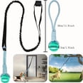 thumbnail image 4 of Outdoor Bungee Tug dog Toy, Hanging Tree Tug Toy for tree stump, Interactive Exercise Play Cord & Tether with Chew Rope Toy, 4 of 8