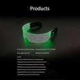 thumbnail image 5 of Gafas LED futuristas con brillo ajustable, estilo cyberpunk, multimodos para fiestas., 5 of 5