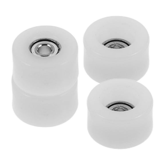 4 Pcs Finger Skateboard Wheels Skate Board Finger Skateboard Bearings Wheel Unique Wheels Bearings Skateboarding