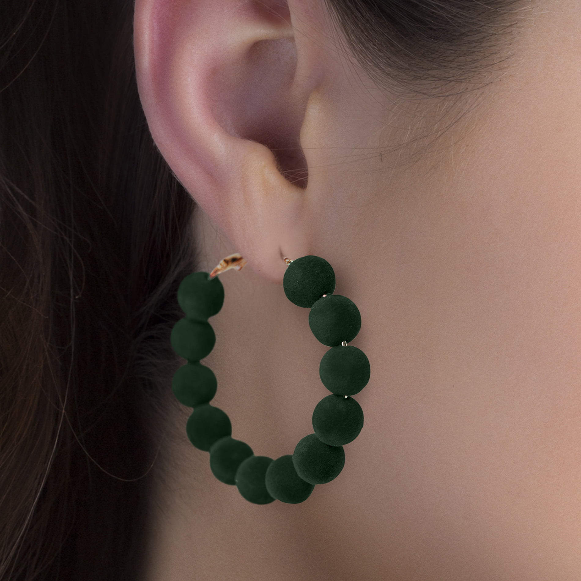 Elegata Women's Dark Green Earrings | Aldo Shoes