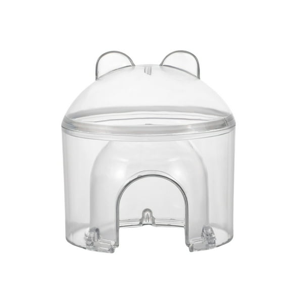 KMWGRE Transparent Dome Ice Shelter Indoor Small Pet Habitat For Summer Heat Clear 15cm